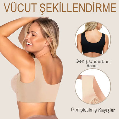 Üstün Kaldırma ve Destek Danteli Sütyen